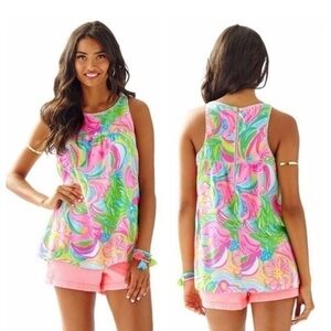 Lilly Pulitzer So A Peeling Flutter Tank